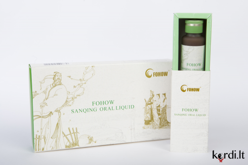Eliksyras „Sancin“ (Fohow Sanqing Oral Liquid)